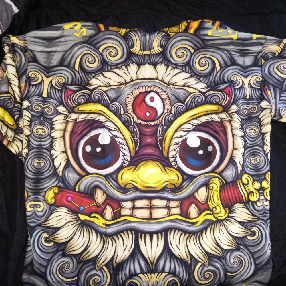 Men's Graphic Shirt with Bold Design